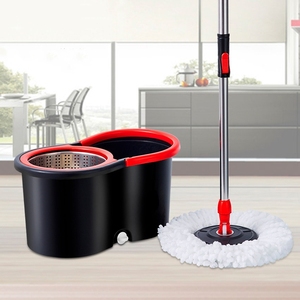 Dễ Dàng Cuộc Sống Ma Thuật Quay Lau Xô Đặt Trọng Lượng Nhẹ Nhà Sàn Sạch Hơn Bốn Bên Wringing Microfibre Vải Hình Chữ Nhật Thiết Kế - Product Image 6