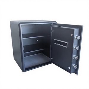 Coffres-forts de sécurité électroniques numériques à code biométrique par empreinte digitale en acier de luxe pour la maison, le bureau et l'hôtel, hauteur 450 mm - Product Image 6