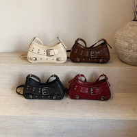 Nouveau Sac à Bandoulière Rétro Tendance Style Moto Personnalisé pour Femme Printemps 2025 – Collection Cool et Tendance