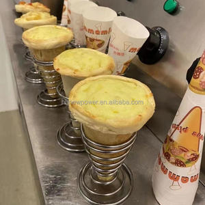 Máquina de pizza de corteza de cono de acero inoxidable para máquina formadora de pizza de cono de panadería - Product Image 1