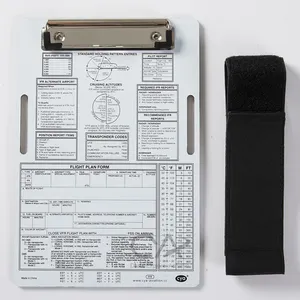 IFR Pilots Clipboard Metal A4 Kneeboard with Strong Clip for Flying Training