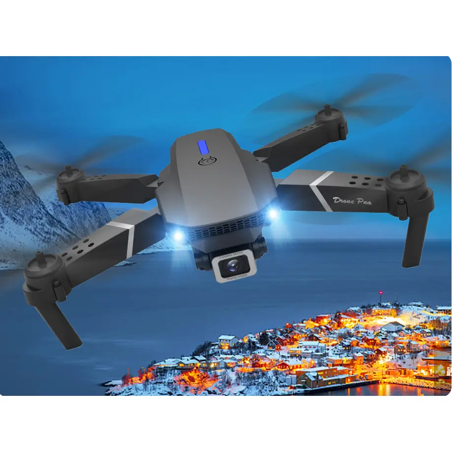 E88 Pro Best Mini Size Light Aerial Hand Operated Drone Kit Uav Kit Under 1000 Rupees Wifi Camera Remote