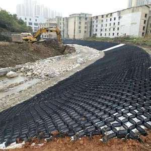 Hdpe <span class=keywords><strong>Geocell</strong></span> Tải Hỗ Trợ Mềm Subgrade Mặt Đất Sỏi Ổn Định - Product Image 2