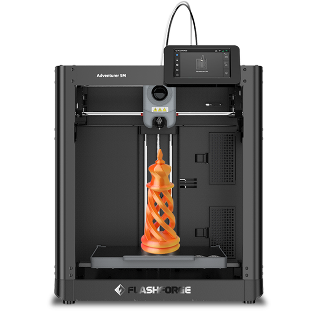 Flashforge Brand Desktop FDM 3D Printer Large Core-XY Fast Printing Prototyping Supports PLA Automatic New 1 USB/WiFi/Ethernet