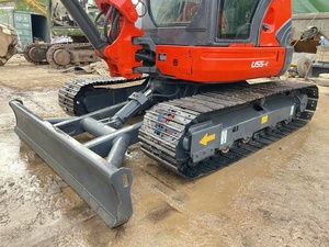 Excavadora Kubota 55 usada de 5 toneladas, miniexcavadora hidráulica usada sobre orugas, buenas condiciones con precio bajo en Shanghai a la venta - Product Image 6