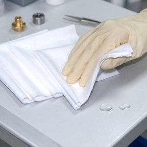 Kain Lap Industri Sekali Pakai Harga Murah, Bebas Serat, Bebas Debu, Kain Pembersih Ruangan Bersih, Ukuran 9x9 Inci - Product Image 6