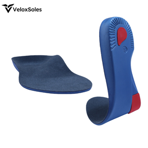 Semelles orthopédiques de sport en EVA durables confortables avec soutien de la voûte plantaire antichoc pour le remplacement des pieds plats pour chaussures et baskets unisexes - Product Image 5