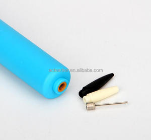 ActEarlier 10 pulgadas de Color mixto de plástico del paquete de Material de PP de fútbol, baloncesto pequeño Mini mano Bomba De Bola con aguja de bola - Product Image 6