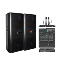 Système audio professionnel DSZ Active Dual 15 pouces pour événements en direct OEM/ODM