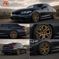 Pour BMW F30 Alfa Romeo Tesla Subaru 17 18 19 20 21 22 pouces Jantes en alliage forgé brossé 15-22 pouces 5x112 5x120