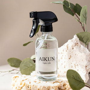 Aikun - Juego de Cajas de Regalo con Fragancia para Interiores, en Envases de Vidrio Transparente Compactos de 200 ml y 100 ml, Personalizables al por Mayor, para el Hogar, Baño y Hotel - Product Image 4