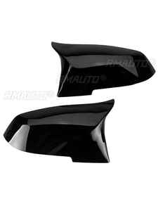 ฝาครอบกระจกมองข้างสีดำเงาสำหรับ BMW F20 F21 F22 F30 F32 F36 X1 F87 M3 - Product Image 2