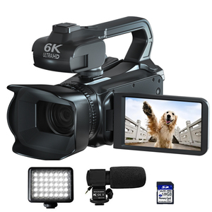 Caméra numérique avec enregistrement vidéo 6K/60 FPS, photos 64 MP, zoom numérique 18x, enregistrement longue durée de 4 heures - Product Image 6