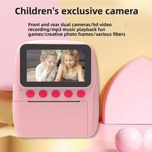 Cho <span class=keywords><strong>Polaroid</strong></span> Dễ Thương Retro Kỹ Thuật Số Sinh Viên Phiên Bản 3.0Inch HD Màn Hình Máy In Di Động Máy Ảnh Cho Trẻ Em Được Làm Từ Bền - Product Image 4