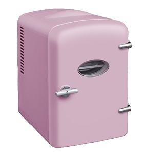 ตู้เย็นขนาดเล็ก 4 ลิตร สำหรับใช้ในบ้าน ตู้เย็นพกพาสำหรับรถยนต์ เครื่องทำความเย็นอิเล็กทรอนิกส์ในบ้าน ตู้แช่แข็งขนาดเล็กสำหรับมาส์กหน้า - Product Image 1