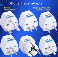 Adaptateur de voyage multi-pays avec certification CE RoHS, adapté à l'utilisation en voyage international