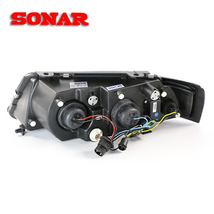 Adatto per la modifica dei fari della vecchia <span class=keywords><strong>Volkswagen</strong></span> <span class=keywords><strong>Passat</strong></span> <span class=keywords><strong>B5</strong></span>, gruppo fari anteriori allo xeno con lente a LED a forma di lacrima - Product Image 5