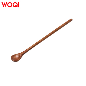 WOQI Mini mezcla <span class=keywords><strong>de</strong></span> madera barra agitadora cuchara palos mango largo pequeñas cucharaditas <span class=keywords><strong>de</strong></span> café <span class=keywords><strong>de</strong></span> miel para fiestas al por mayor - Product Image 2