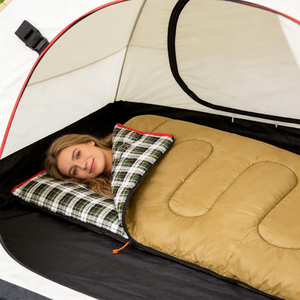Flannel <b>Lined</b> <b>Sleeping</b> <b>Bag</b> Convertible Warm Lightweight Portable for Camping Hiking Travel Outdoor Use for Adults - Product Image 4