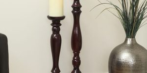 Candle Stick <b>Stand</b> <b>Crystal</b> Candle <b>Stands</b> Centre Piece - Product Image 5