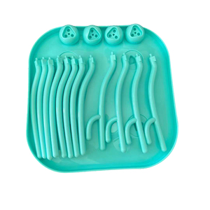 Séchoir à biberons pliable avec plateau d'égouttage amovible, support portable <span class=keywords><strong>pour</strong></span> le séchage des biberons de <span class=keywords><strong>lait</strong></span> <span class=keywords><strong>pour</strong></span> bébé - Product Image 3
