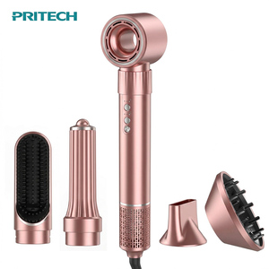 Ferro Arricciacapelli ad Alta Velocità, Asciugacapelli Professionale, Spazzola Multifunzione con Arricciatura Automatica - Product Image 1