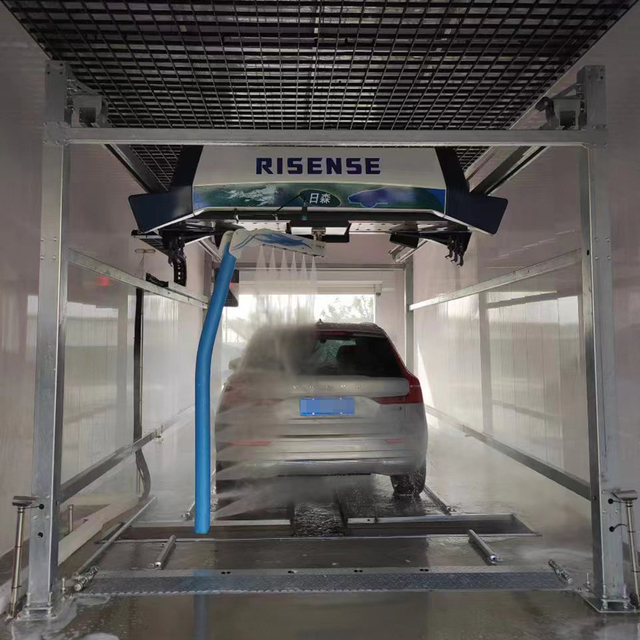 Fully Automatic Laser-Guided AI Washer with Dryer for Car Wash Tunnel High-End 360° Touchless Car Wash Machine