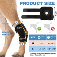 Néoprène protège Bandage chien arthrite protecteur couverture chien jambe soutien chiens jarret articulation orthèse Pet genouillères blessure récupération