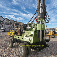 Foreuse rotative diesel Xy-44A à haute efficacité pour les chantiers de construction de puits d'eau Portable nouvel état 300m électrique