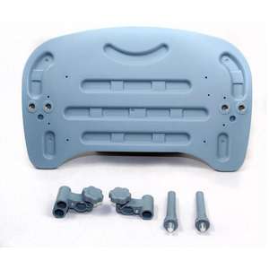 Plateau de table pour fauteuil roulant Kaiyang Ky574, en plastique, manuel, accessoire pour personnes âgées, pour manger facilement, gris et noir - Product Image 3