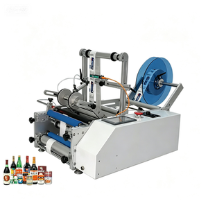 Machine d'étiquetage semi-automatique de bureau pour bouteilles rondes, petites bouteilles en verre cosmétiques et flacons anti-moustiques, modèle 2026, vente chaude - Product Image 2