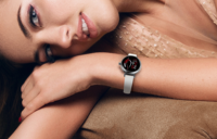 Dispositivos Inteligentes para Mujer, Reloj Inteligente DM70 2024, Pantalla AMOLED de 1.04 Pulgadas, Llamadas por Bluetooth, Monitor de Actividad Física, Monitor de Sueño, IP68, Nuevo