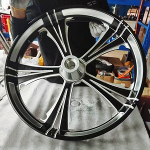 Rines de Repuesto <span class=keywords><strong>para</strong></span> Motocicleta Touring 2016, Forjados, 21 Pulgadas Delanteros, 18 Pulgadas Traseros, Compatibles con <span class=keywords><strong>Harley</strong></span> <span class=keywords><strong>Davidson</strong></span> - Product Image 3