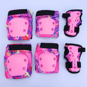 Equipo de Protección para Patines de Ruedas de Material EVA OEM, Juego de 6 Piezas para Niños, Protector de Muñeca, Coderas y Rodilleras, Patinaje Agresivo Profesional - Product Image 2