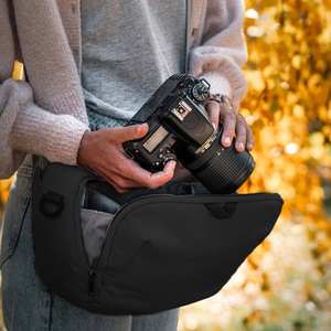 Bolsa de Cámara con Logotipo Personalizado, Bolsa de Cámara DSLR/SLR Cruzada, Bolsa de Hombro Multifuncional <span class=keywords><strong>para</strong></span> Fotografía - Product Image 5