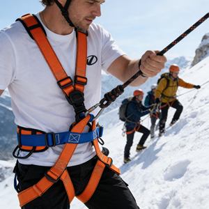 ชุดสายรัดนิรภัยแบบเต็มตัวคุณภาพสูง ทนทานต่อการสึกหรอ สะท้อนแสง สำหรับกู้ภัย ปีนเขา งานอุตสาหกรรม งานที่สูง และงานก่อสร้าง - Product Image 2