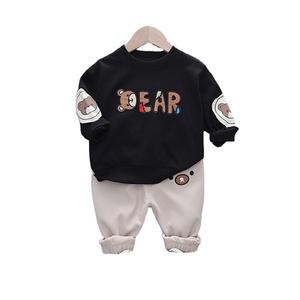 Diseños de Vestidos para Niños, Ropa Coreana para Niños al por Mayor, Conjunto de Ropa de Algodón de 2 Piezas, Hermosa Ropa Infantil - Product Image 1