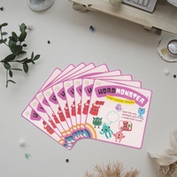 Tarjetas de Memoria Personalizadas para Niños, Tarjetas Educativas y de Afirmación Impresas en Papel Cartón con Impresión CMYK