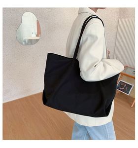 Sac fourre-tout en toile de coton biologique personnalisé, sac à poignée multifonctionnel, sac de shopping de couleur unie, sac fourre-tout avec fermeture à glissière, écologique - Product Image 6