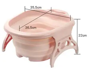 可折叠足盆-便携式足浴盆浸泡足部家用足疗水疗