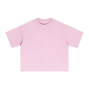 TKAN-128 T-shirt streetwear personnalisé unisexe vintage délavé à l'acide Y2K coupe ample pour homme 100% coton tricoté à manches courtes surdimensionné - Product Image 2
