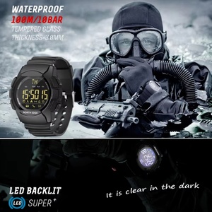 นาฬิกาผู้ชายกันน้ำ 100M NORTH EDGE นาฬิกาสปอร์ต LED ดิจิตอลนาฬิกาจับเวลาข้อมือสำหรับชายสำหรับไอโอเอส แอนดรอยด์ - Product Image 5