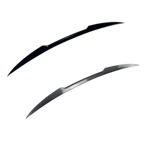 Bmw 5 Series G31 Touring <b>Rear</b> <b>Spoiler</b> Piano Black Carbon Fiber Texture Wing Shaped 2018-2023 - Product Image 5