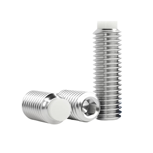 Tornillo de fijación hexagonal de acero inoxidable 304 con punta plana antiarañazos de POM, sistema métrico, precio mayorista del fabricante - Product Image 4