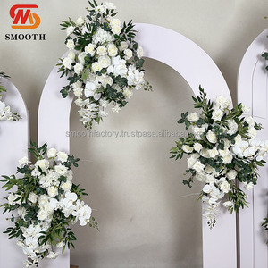 LEDA – Nouveaux arrangements floraux artificiels faits main de haute qualité, blancs et personnalisés, pour la décoration de la maison et des événements - Product Image 2