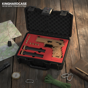 Custodia per pistola impermeabile KHC TSA IP67, contiene 1 pistola, 2 caricatori, 10 proiettili, compatibile con le serie Sig P322, M17, M18, <span class=keywords><strong>P226</strong></span>, P229 - Product Image 1