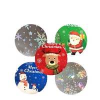 Sac cadeau de Noël personnalisé avec cordon de serrage, logo, emballage en aluminium à trois soudures latérales pour bonbons, biscuits, chocolat