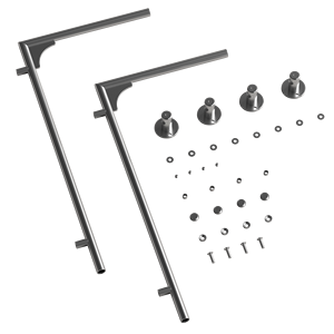 Soportes de Acero Inoxidable Resistentes para <span class=keywords><strong>Toldos</strong></span> de Vidrio Kinmade, Toldo de Vidrio Transparente para Exteriores, Vidrio Laminado - Product Image 6