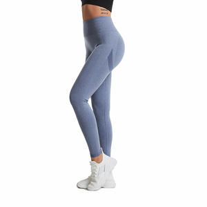 2023 Hoge Kwaliteit Custom Xxx Dames Leggings Sex Foto Vrouwen Hoge Wisted Yogabroek Meisjes - Product Image 3