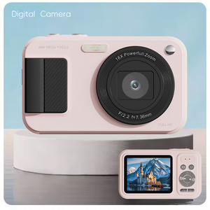 Fotoğraf için kompakt 4K HD nokta ve çekim dijital kamera - Product Image 4